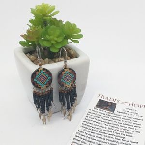 Aztec Earrings
